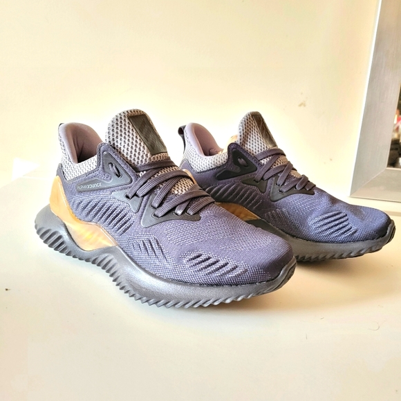 Adidas Alpha Bounce Beyond Gray Carbon- Women's Sh